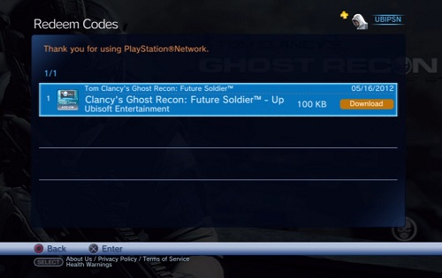 Ghost Redeem Codes