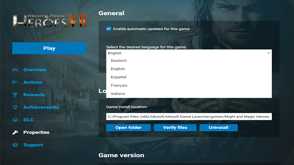 the settlers 5 change language without uplay