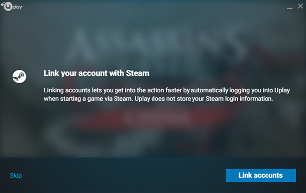 how to connect ubisoft account to steam