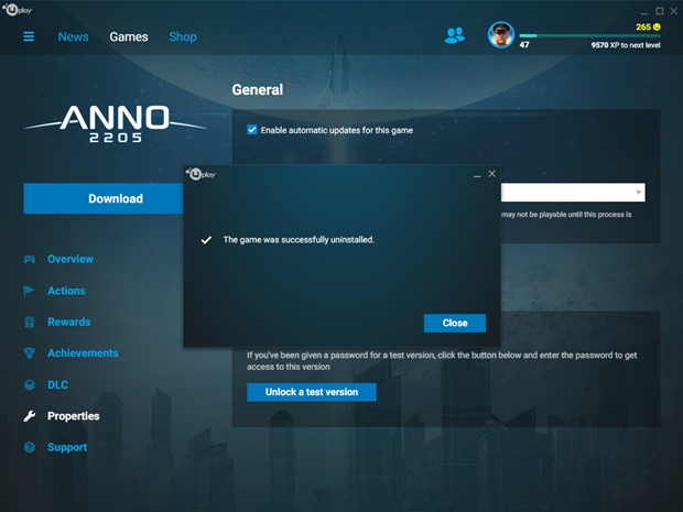 Install Uninstall Verify A Game In Uplay Ubisoft Support