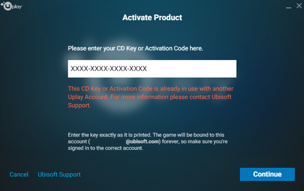 ubisoft activation key generator